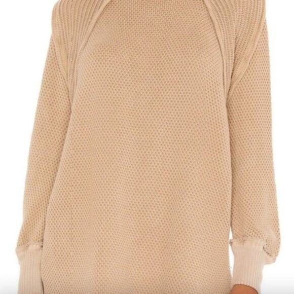 Free People Beige Shes A Keeper Top Beige M - Picture 1 of 7